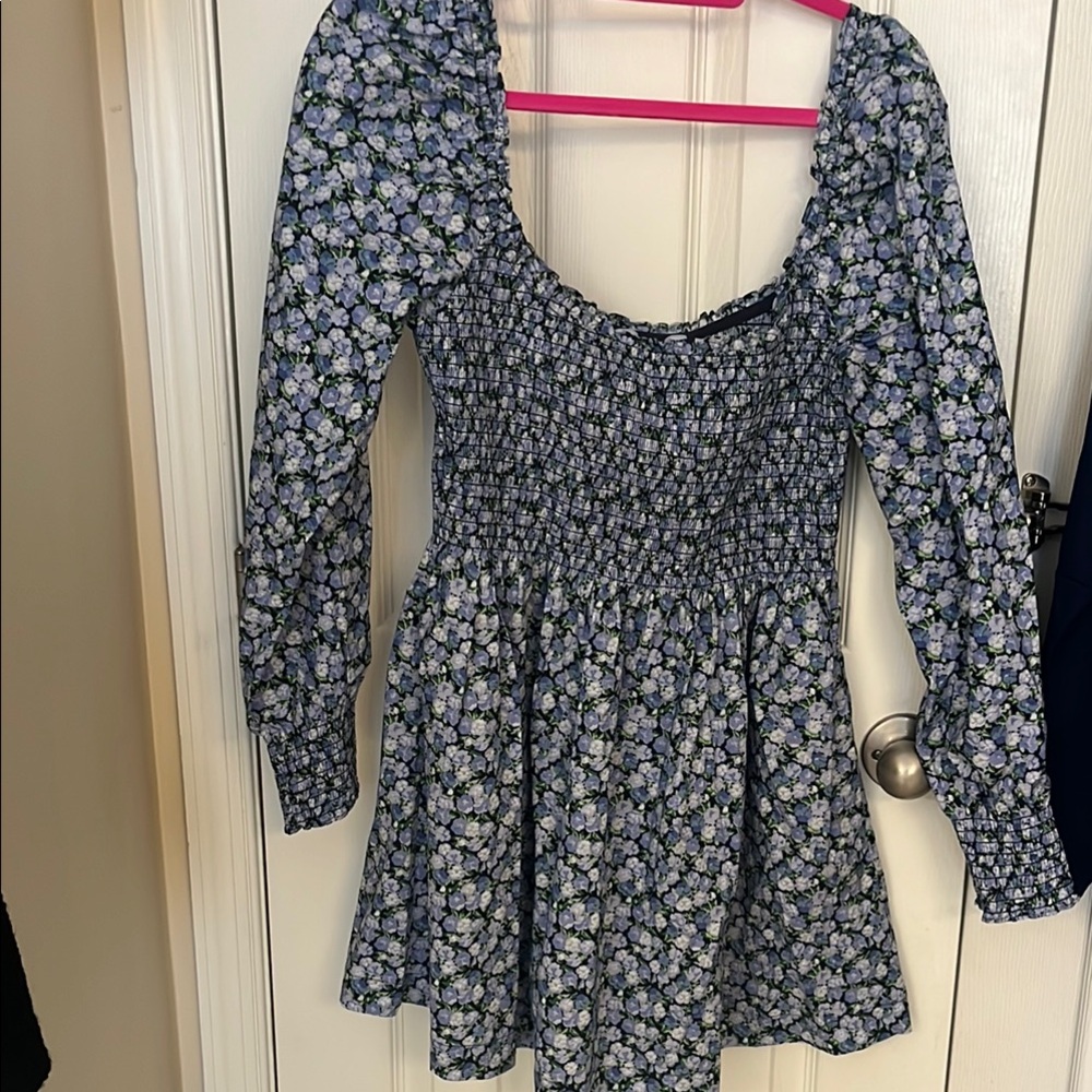 Floral Long Sleeve Dress